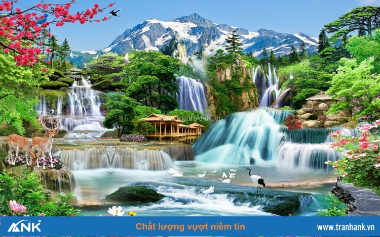 400 mẫu Tranh 3D phong cảnh - Nhà máy sản xuất Tranh Gạch 3D hàng đầu Việt  Nam